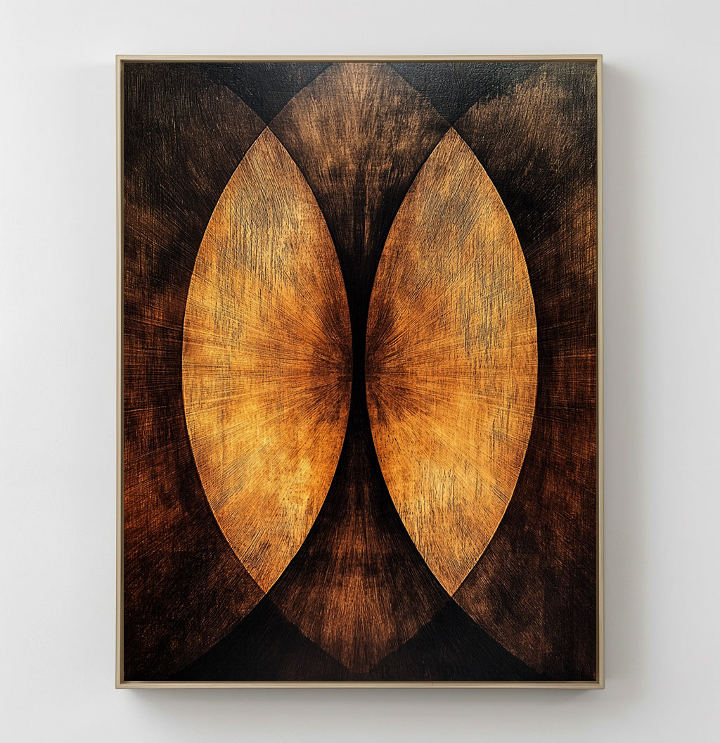 Golden 3D painting, golden texture painting, black abstract painting, black texture painting, golden modern abstract painting.