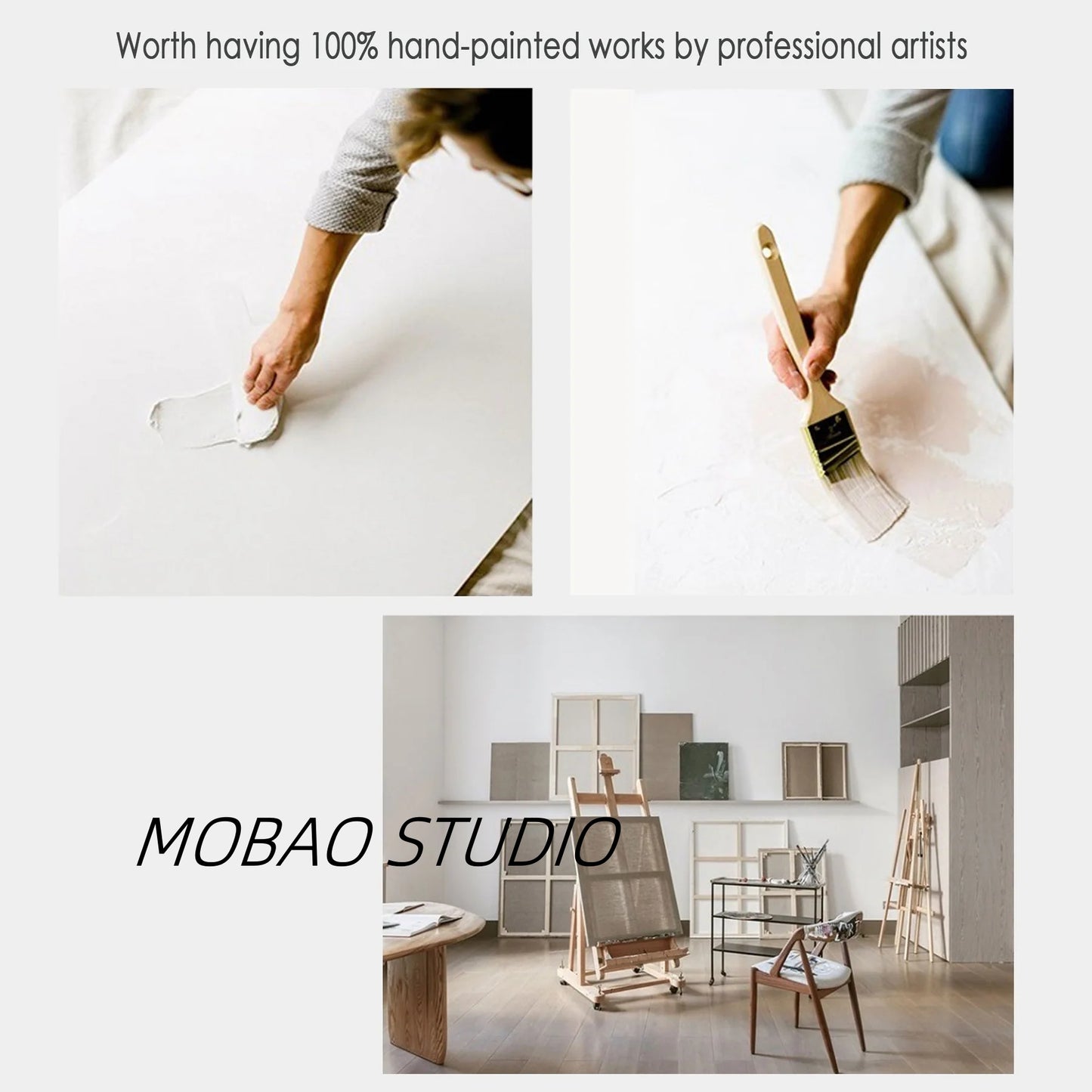 a person painting a room with a brush