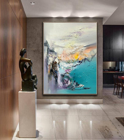 Original abstract painting, Painting on Canvas modern wall decor contemporary art, Large abstract art painting,Extra large wall art painting