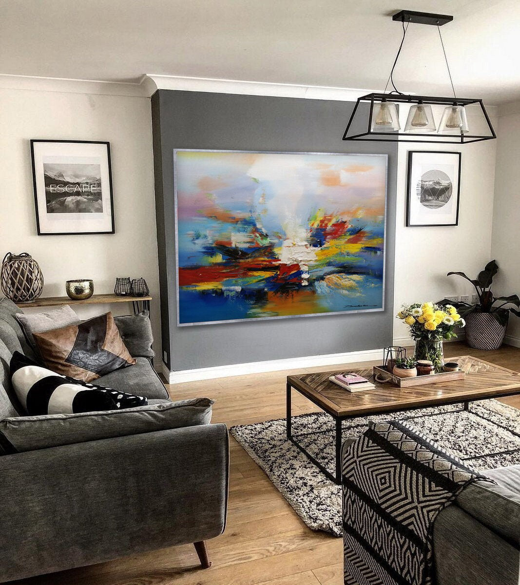 Large Abstract Painting Canvas Art Original Artwork Contemporary Art Oil Abstract painting Extra Large Wall Art Painting Large Canvas Art