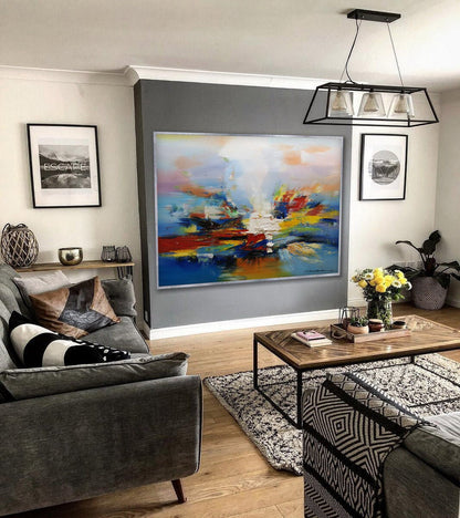 Large Abstract Painting Canvas Art Original Artwork Contemporary Art Oil Abstract painting Extra Large Wall Art Painting Large Canvas Art