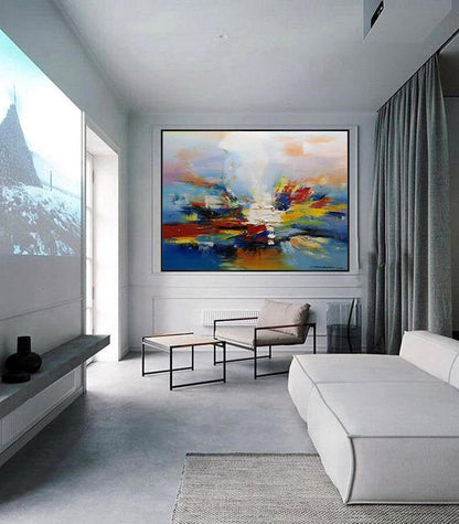Large Abstract Painting Canvas Art Original Artwork Contemporary Art Oil Abstract painting Extra Large Wall Art Painting Large Canvas Art