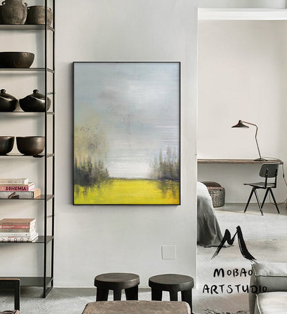 Original Sky Landscape Art Painting Sky Abstract Painting,Landscape Abstract Painting Large Wall Art Painting,Sky Painting Abstract Artwork