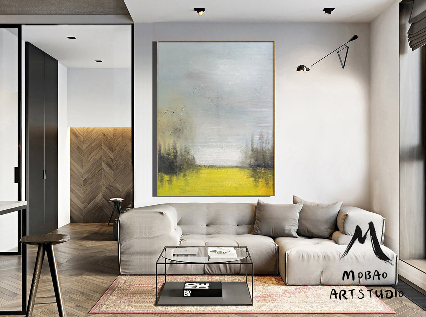 Original Sky Landscape Art Painting Sky Abstract Painting,Landscape Abstract Painting Large Wall Art Painting,Sky Painting Abstract Artwork