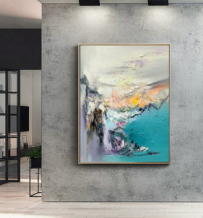 Original abstract painting, Painting on Canvas modern wall decor contemporary art, Large abstract art painting,Extra large wall art painting
