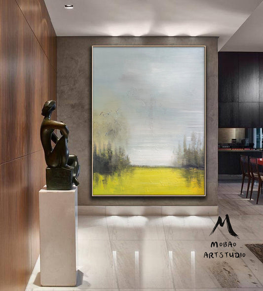 Original Sky Landscape Art Painting Sky Abstract Painting,Landscape Abstract Painting Large Wall Art Painting,Sky Painting Abstract Artwork
