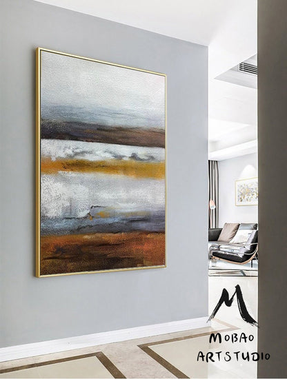 Abstract Painting Original,Large Wall Art Abstract Painting,Extra Large Wall Art Canvas Painting Original Sky Painting,Sofa Wall Art