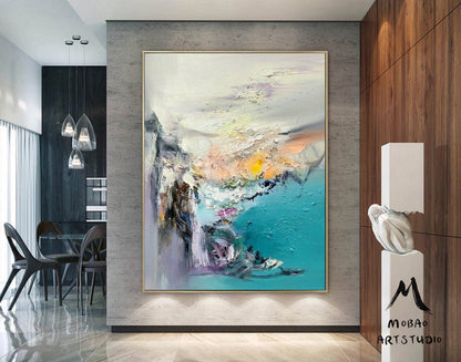Original abstract painting, Painting on Canvas modern wall decor contemporary art, Large abstract art painting,Extra large wall art painting
