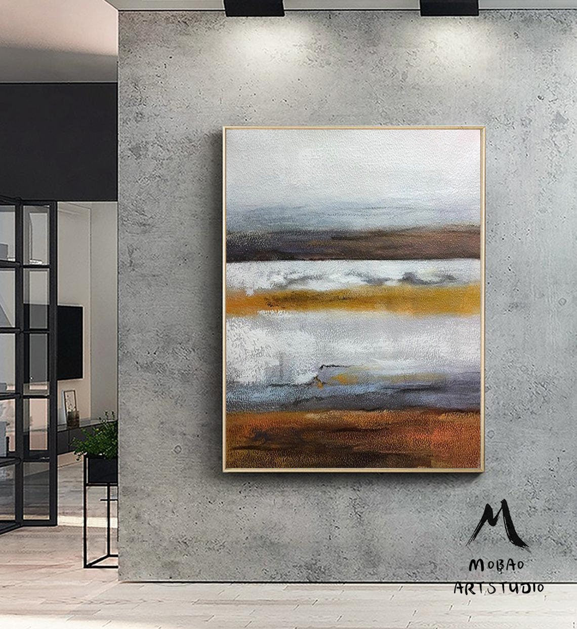 Abstract Painting Original,Large Wall Art Abstract Painting,Extra Large Wall Art Canvas Painting Original Sky Painting,Sofa Wall Art