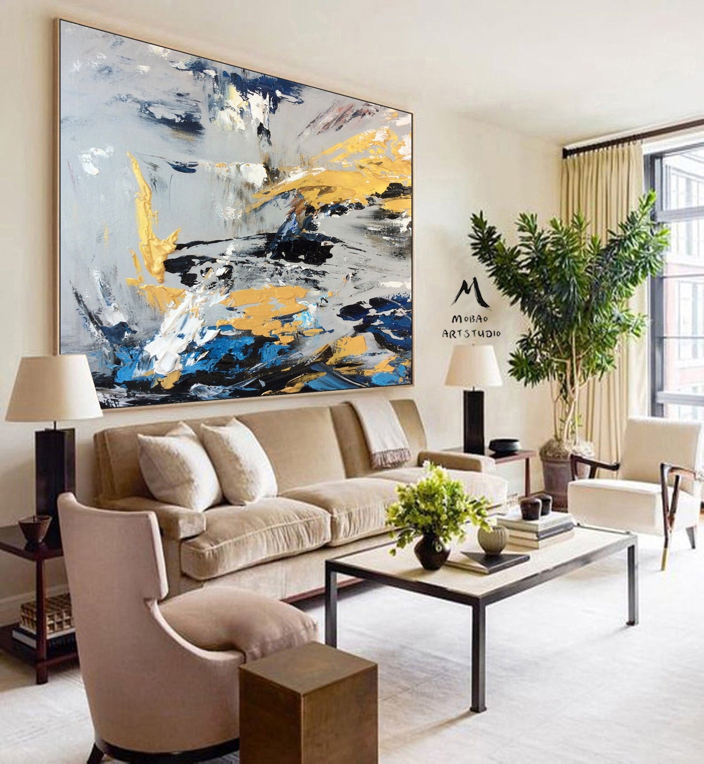 Original Abstract Painting,Extra Large Wall Art Painting, Large Abstract Art Painting, Painting on Canvas Modern Wall Decor Contemporary art