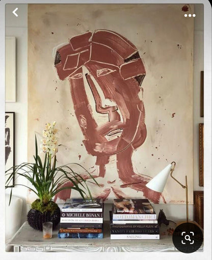 Custom Service:Pet Portrait Artwork Abstract Painting Portrait Oil Painting Landscape Oil Painting,Stretch The Service And Install The Frame