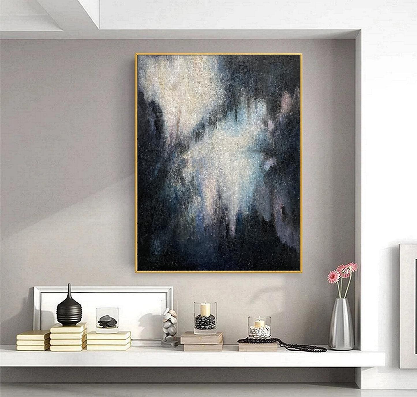 Original Abstract Painting Large Abstract Art Large Abstract Painting Nature Abstract Painting Large Wall Canvas Painting Living Room Art