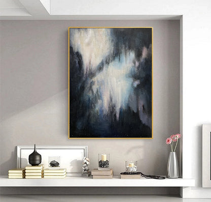 Original Abstract Painting Large Abstract Art Large Abstract Painting Nature Abstract Painting Large Wall Canvas Painting Living Room Art