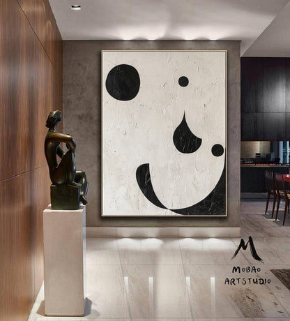 Beige Textured Minimalist Wall Art Beige Canvas Wall Art Boho Wall Art Black Minimalist Wall Art Wabi-Sabi Wall Art Beige Abstract Wall Art