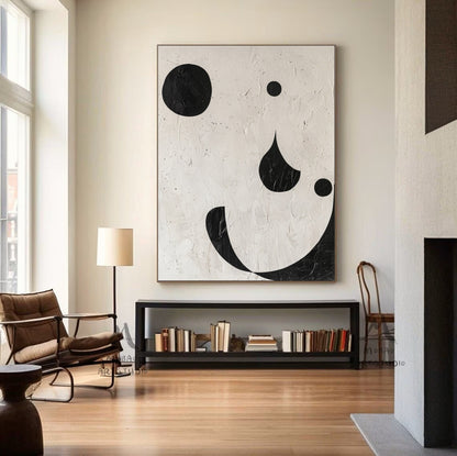 Beige Textured Minimalist Wall Art Beige Canvas Wall Art Boho Wall Art Black Minimalist Wall Art Wabi-Sabi Wall Art Beige Abstract Wall Art